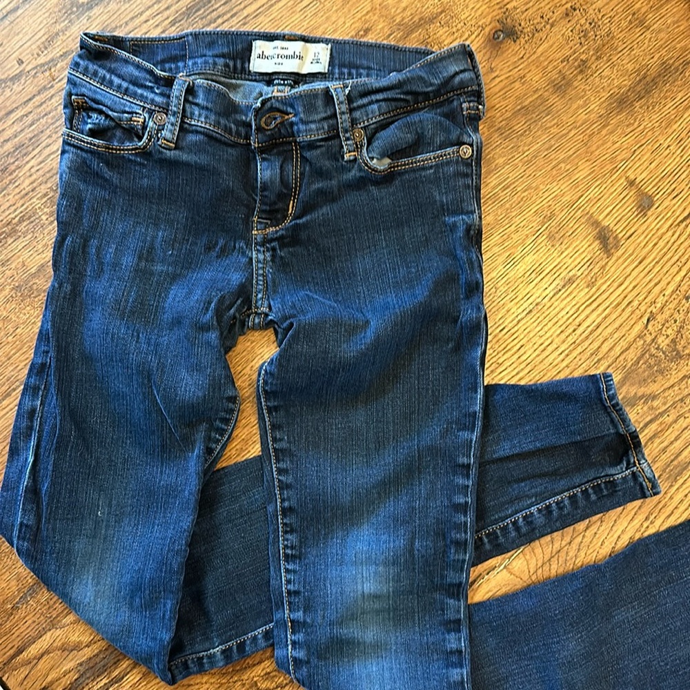 Girls Size 12 Abercrombie Jeans